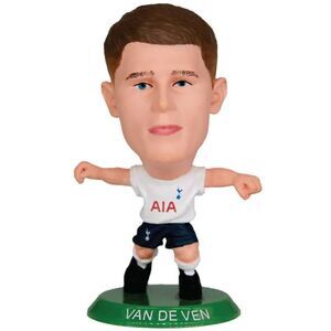 Tottenham Hotspur FC Micky Van De Ven SoccerStarz Football Figurine / White/Navy